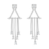 Baguette Dangle Earrings