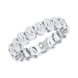 Oval Brilliant Eternity Band