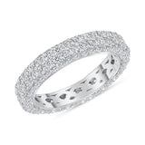 4 Row Diamond Eternity