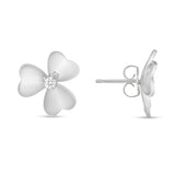 Diamond Fleur Earrings