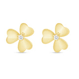 Diamond Fleur Earrings