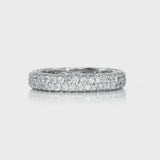 4 Row Diamond Eternity